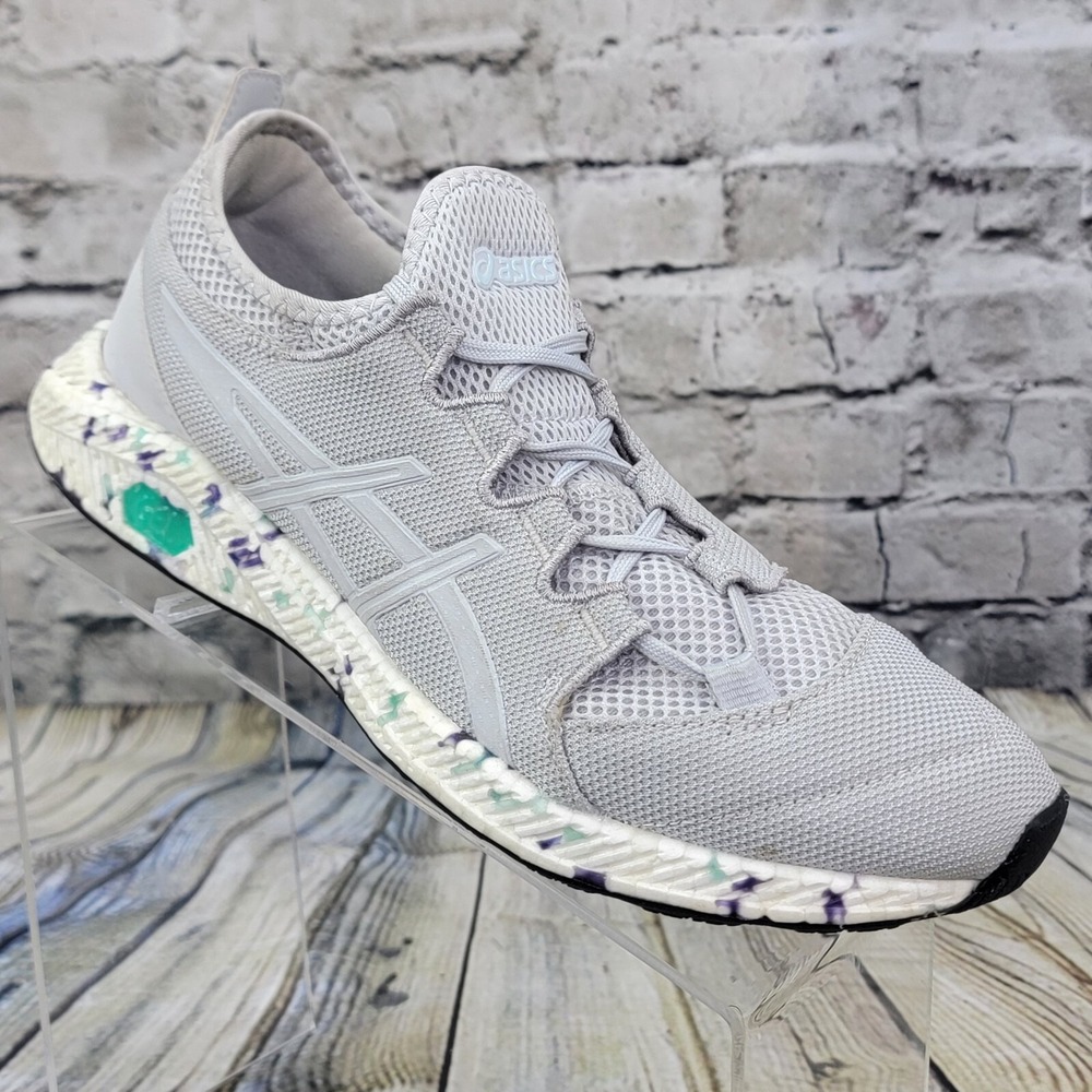 ASICS HyperGEL-SAI‎ Running Shoes Womens Size 9.5 Grey Speckled Slip On Sneakers